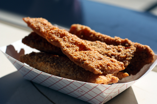 Bizarre Food: Chicken-Fried Bacon